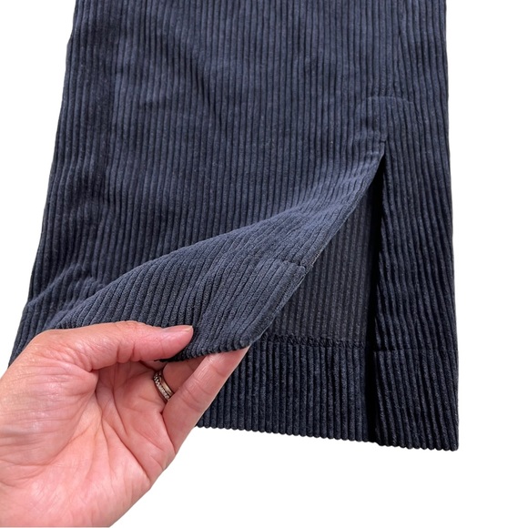 Anine Bing Jocelyn Side Slit Corduroy Trouser Pants Size Medium - Picture 6 of 16